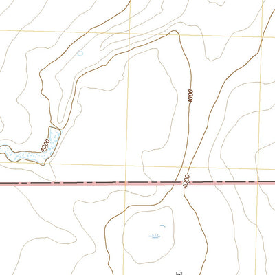 United States Geological Survey Red Cow Draw, TX (2022, 24000-Scale) digital map
