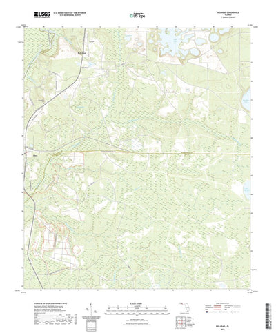United States Geological Survey Red Head, FL (2021, 24000-Scale) digital map