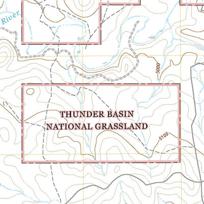 United States Geological Survey Red Hill, WY (2021, 24000-Scale) digital map