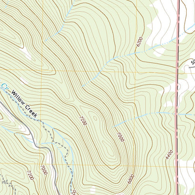 United States Geological Survey Red Lodge West, MT (2020, 24000-Scale) digital map