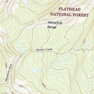 United States Geological Survey Red Meadow Lake, MT (2020, 24000-Scale) digital map