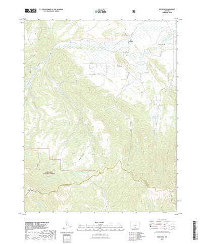 United States Geological Survey Red Wing, CO (2022, 24000-Scale) digital map