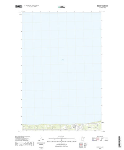 United States Geological Survey Redby OE N, MN (2022, 24000-Scale) digital map