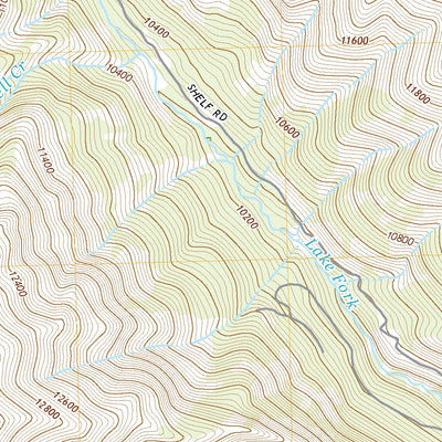 United States Geological Survey Redcloud Peak, CO (2022, 24000-Scale) digital map