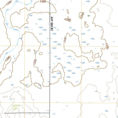 United States Geological Survey Redfield South, SD (2021, 24000-Scale) digital map