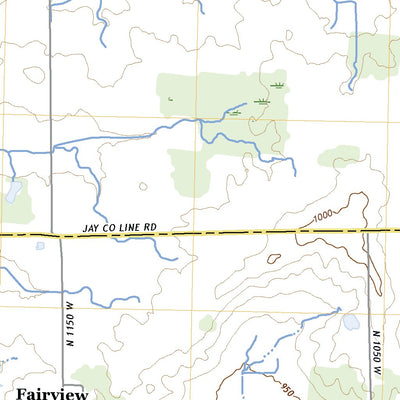 United States Geological Survey Redkey, IN (2022, 24000-Scale) digital map