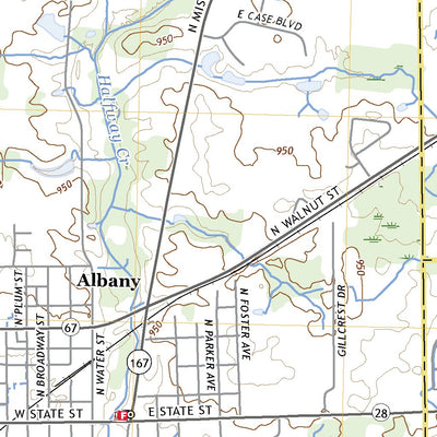 United States Geological Survey Redkey, IN (2022, 24000-Scale) digital map
