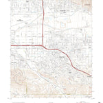 United States Geological Survey Redlands, CA (2021, 24000-Scale) digital map