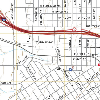 United States Geological Survey Redlands, CA (2021, 24000-Scale) digital map
