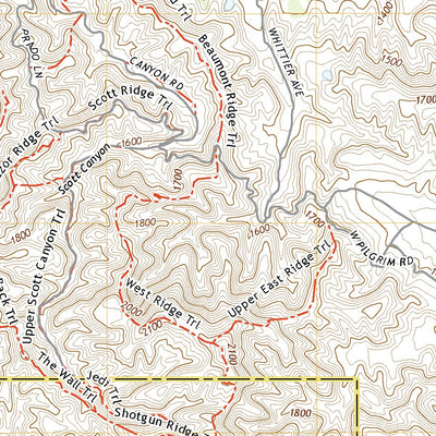 United States Geological Survey Redlands, CA (2021, 24000-Scale) digital map