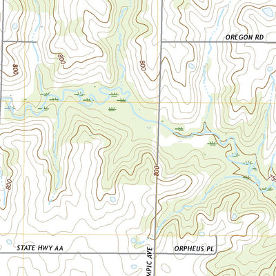 United States Geological Survey Redman, MO (2021, 24000-Scale) digital map