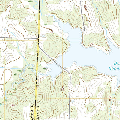 United States Geological Survey Redman, MO (2021, 24000-Scale) digital map