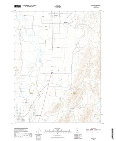 United States Geological Survey Redmond, UT (2020, 24000-Scale) digital map