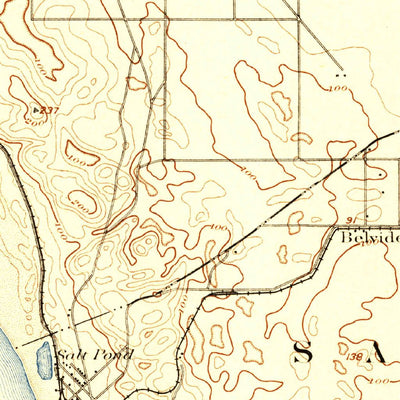 United States Geological Survey Redondo, CA (1896, 62500-Scale) digital map