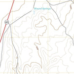 United States Geological Survey Redrock Spring, NV (2021, 24000-Scale) digital map
