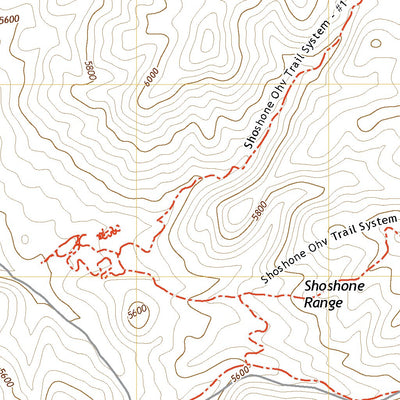 United States Geological Survey Redrock Spring, NV (2021, 24000-Scale) digital map