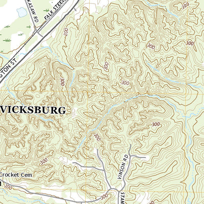 United States Geological Survey Redwood, MS (2020, 24000-Scale) digital map