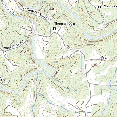 United States Geological Survey Redwood, VA (2022, 24000-Scale) digital map
