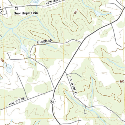 United States Geological Survey Reed Creek, GA (2020, 24000-Scale) digital map