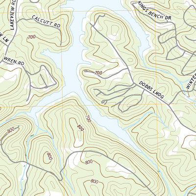 United States Geological Survey Reed Creek, GA (2020, 24000-Scale) digital map