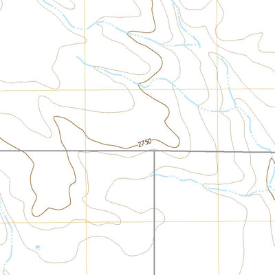 United States Geological Survey Reed Springs, MT (2020, 24000-Scale) digital map