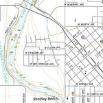 United States Geological Survey Reedley, CA (2021, 24000-Scale) digital map