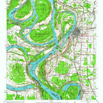 United States Geological Survey Refuge, MS-AR (1939, 62500-Scale) digital map