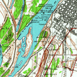 United States Geological Survey Refuge, MS-AR (1939, 62500-Scale) digital map