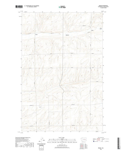 United States Geological Survey Reiman, WA (2020, 24000-Scale) digital map