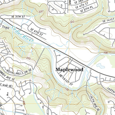 United States Geological Survey Renton, WA (2020, 24000-Scale) digital map
