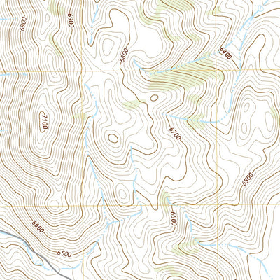 United States Geological Survey Reservoir Mountain, ID (2020, 24000-Scale) digital map