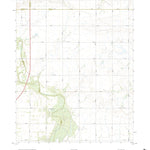 United States Geological Survey Retrop SE, OK (2022, 24000-Scale) digital map