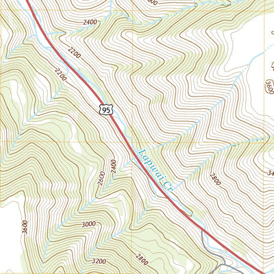 United States Geological Survey Reubens, ID (2020, 24000-Scale) digital map