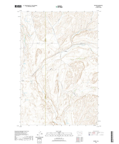 United States Geological Survey Revere, WA (2020, 24000-Scale) digital map