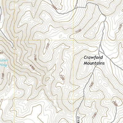 United States Geological Survey Rex Peak, UT (2020, 24000-Scale) digital map