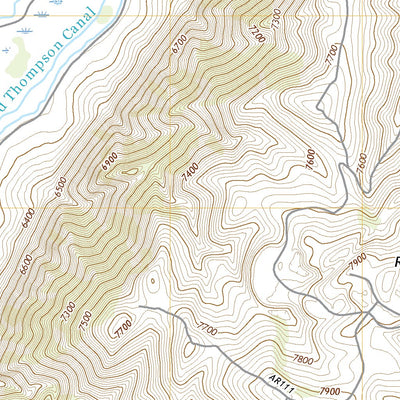 United States Geological Survey Rex Peak, UT (2020, 24000-Scale) digital map