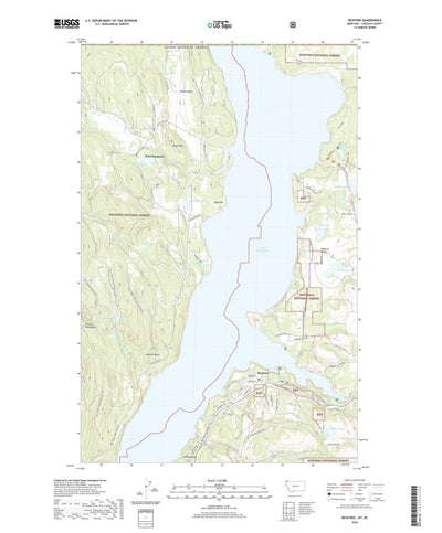 United States Geological Survey Rexford, MT (2020, 24000-Scale) digital map