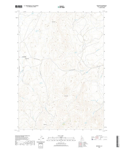 United States Geological Survey Reynolds, ID (2020, 24000-Scale) digital map