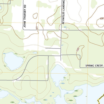 United States Geological Survey Reynoldsville, GA (2020, 24000-Scale) digital map