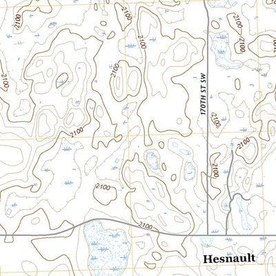 United States Geological Survey Rice Lake, ND (2020, 24000-Scale) digital map