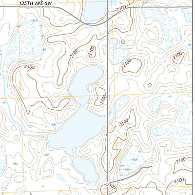United States Geological Survey Rice Lake, ND (2020, 24000-Scale) digital map