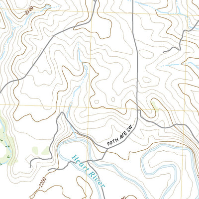 United States Geological Survey Richardton SE, ND (2020, 24000-Scale) digital map