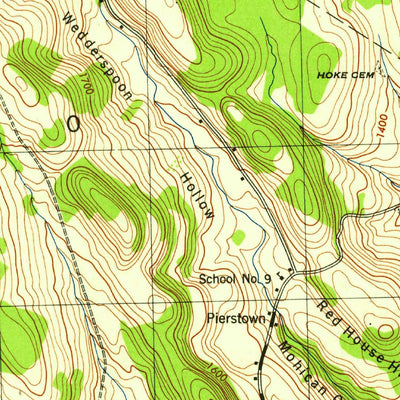 United States Geological Survey Richfield Springs, NY (1945, 31680-Scale) digital map