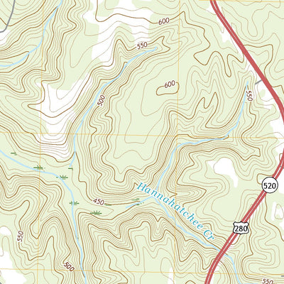 United States Geological Survey Richland, GA (2020, 24000-Scale) digital map