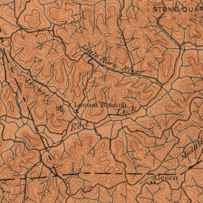 United States Geological Survey Richmond, KY (1892, 125000-Scale) digital map