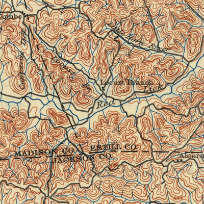 United States Geological Survey Richmond, KY (1897, 125000-Scale) digital map