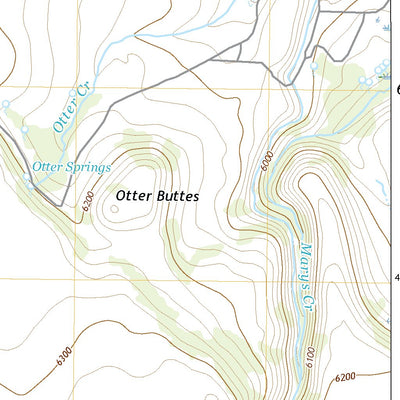 United States Geological Survey Riddle, ID (2020, 24000-Scale) digital map