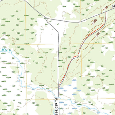 United States Geological Survey Ridge SW, MN (2022, 24000-Scale) digital map