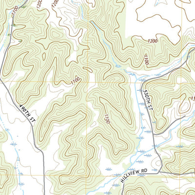 United States Geological Survey Ridgeland, WI (2022, 24000-Scale) digital map