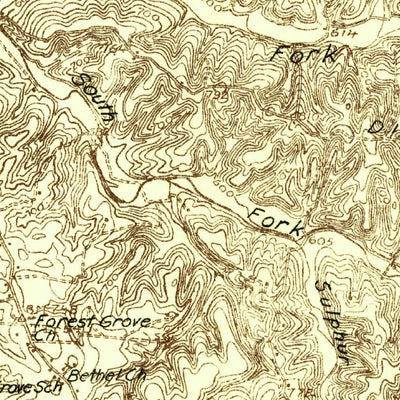 United States Geological Survey Ridgetop, TN (1931, 48000-Scale) digital map